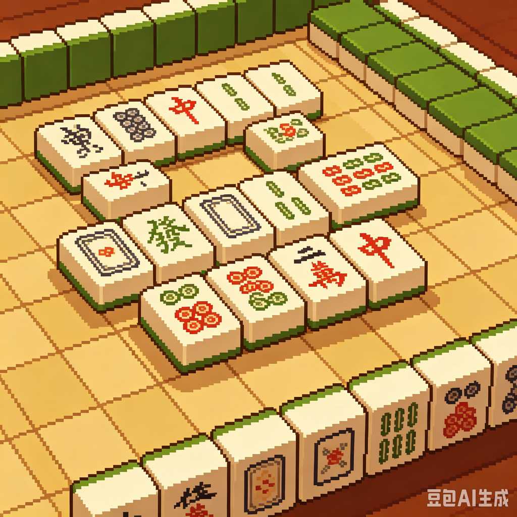 latest style mahjong tiles